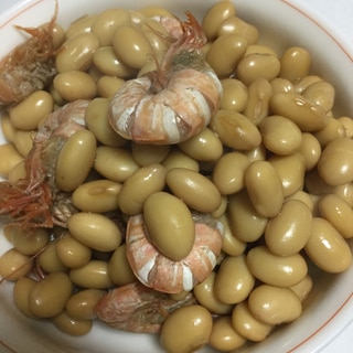 海老じゃこの大豆煮